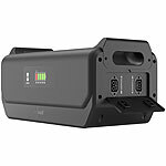 revolt LiFePO4-Akku-Erweiterung , 2048 Wh, 2400 W Versandrückläufer revolt 2in1-Hochleistungsakkus & Solar-Konverter mit WLAN & App