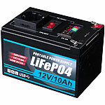 revolt 230-V-Powerstation & Solarkonverter, LiFePO4, 111 Wh, 80 W, 2x USB-A revolt 2in1-Hochleistungsakkus & Solar-Konverter mit modifizierter Sinuswelle