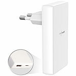 revolt Extra-flaches 65-Watt-USB-Netzteil mit USB-C und -A, PD, QC, GaN revolt 