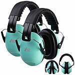 AGT 2er-Set Kapselgehörschutz für Kinder, SNR 27 dB, klappbar, verstellbar AGT Kapselgehörschutze für Kinder 