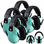 AGT 4er-Set Kapselgehörschutz für Kinder, SNR 27 dB, klappbar, verstellbar AGT Kapselgehörschutze für Kinder 