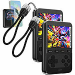 revolt 2er-Set Gaming-Powerbanks 10.000 mAh, für Qi & MagSafe, 20W, 200Spiele revolt Gaming-Powerbanks mit USB-C Power Delivery, Qi- und MagSafe-kompatibel