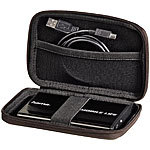 Hama Transporttasche für externe 2,5"-Festplatten, E.V.A., braun Hama Festplatten-Schutztaschen
