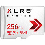 PNY XLR8 Gaming microSD 256GB, 100MB/s lesen, 90 MB/s schreiben PNY microSD-Speicherkarte UHS U3