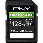 PNY EliteX-PRO Flash memory SD-Karte, 128GB, 280MB/s lesen, 180 MB/s schr PNY