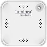 Luminea Home Control 2x Smarter,ZigBeeBodenFeuchtigkeits&Temperatursensor & Zigbee Gateway Luminea Home Control ZigBee-Boden-Temperatur- und Feuchtigkeits-Sensoren mit App