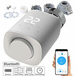 revolt 3er-Set programmierbare Heizkörper-Thermostate mit Bluetooth und App revolt Programmierbare Heizkörperthermostate mit Bluetooth