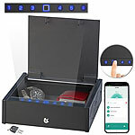 Xcase Tresor mit biometrischer Fingerabdruckerkennung, WLAN-Gateway und App Xcase Smarte Tresore mit biometrischer Fingerabdruckerkennung, WLAN-Gateway und App