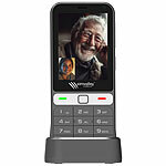 simvalley MOBILE 4G-Senioren-Handy, Touchdisplay, WhatsApp, SOS-Funktion, GPS, Android simvalley MOBILE 4G-Komforthandys mit Touchdisplay, WhatsApp, SOS-Funktion und GPS