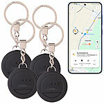 Callstel 4er-Set Mini-Schlüssel- & Gegenstandfinder, für SmartThings-App , IP65 Callstel Schlüssel- & Gegenstandsfinder für Samsung, weltweite Ortung, kompatibel zur SmartThings-App