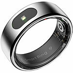 newgen medicals Fitnesstracker-Ring, Touch-Bedienung, Herzfrequenz, SpO2, 5 ATM, Gr.70 newgen medicals Fitnesstracker-Ringe mit Touch-Steuerung, Herzfrequenz, SpO2 und Schlafanalyse