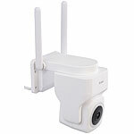 7links Pan-Tilt-Outdoorkamera mit 2K-Auflösung, 4 MP, Dualband-WLAN, Sirene 7links WLAN-Outdoor-Überwachungskameras mit Pan-Tilt-Funktion, Personenerkennung, Sirene und App