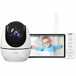 7links HD-Video-Babyphone, schwenk- und neigbar, Akku, IR-Nachtsicht, VOX 7links Video Babyphones