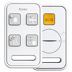 7links Funk-Fernbedienung für Seniorenkamera/Video-Babyphone VBP-500.hd 7links Video Babyphones