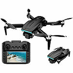 Simulus Faltbare RC-GPS-Drohne mit 4K-Kamera, 4,5"-Display-Fernsteuerung Simulus Faltbare RC-GPS-Drohnen mit 4K-Kamera und Display-Fernsteuerung