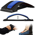 PEARL sports Rückenstrecker und -Dehner mit Massage-Noppen, 4 Höhen einstellbar PEARL sports Rückenstrecker- und Dehner