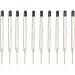 PEARL 10er-Set Kugelschreiberminen, Stärke B, schwarz PEARL Kugelschreiber