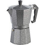 Cucina di Modena Espresso-Kocher in Hammerschlag-Optik, Versandrückläufer Cucina di Modena Espressokocher