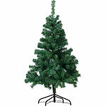 infactory Künstlicher Weihnachtsbaum, 120 cm, 250 Spitzen, mit Ständer infactory
