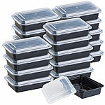 Rosenstein & Söhne 100er-Set Lebensmittel-Boxen mit Deckeln, 800 ml Rosenstein & Söhne Lunchbox-Sets