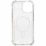 Xcase Transparente MagSafe-Hybrid-Hülle für iPhone 15, aus Polycarbonat Xcase