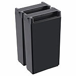 Rosenstein & Söhne 2er-Set Ersatz-Aktivkohlefilter für Kompostierer K-02 Rosenstein & Söhne Elektrische Kompostierer mit Autoclean und Aktivkohlefilter