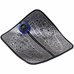 newgen medicals Akku-EMS-Fußmassagegerät, 8 Modi, 19 Intensitätsstufen, faltbar newgen medicals Akku-EMS-Fußmassagegeräte