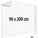 infactory Selbstklebende Whiteboard-Folie mit Marker und Wischer, 90 x 200 cm infactory Whiteboard-Klebefolie