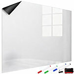 infactory Magnetische Whiteboard-Folie, selbstklebend, 4 Marker, 60 x 45 cm infactory Magnetische Whiteboard-Folien