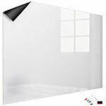 infactory Magnetische Whiteboard-Folie, selbstklebend, 4 Marker, 150 x 100 cm infactory Magnetische Whiteboard-Folien