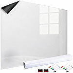 infactory 2er-Set magnetische Whiteboard-Folien, selbstklebend, Marker, 60x45 cm infactory Magnetische Whiteboard-Folien
