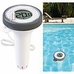 infactory 3er-Set digitale Teich- & Pool-Thermometer inkl. Funk-Empfänger, IP67 infactory Funk-Poolthermometer