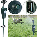 Royal Gardineer Wasserstrahl-Tierschreck mit PIR-Sensor, Batterie & Solar Royal Gardineer Wasserstrahl-Tiervertreiber mit Bewegungsmeldern