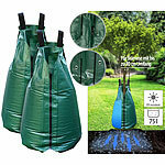 Royal Gardineer 2er-Set XL-Baum-Bewässerungsbeutel, 75 l, UV-resistent, PVC Royal Gardineer Baum-Bewässerungsbeutel mit Diebstahlschutz
