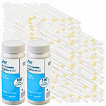 AGT 200er-Set 2in1-Wasser-Teststreifen für pH-Wert und freies Chlor / Brom AGT