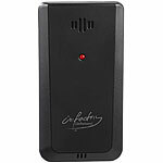 infactory Funk-Außensensor für WLAN-Funk-Wetterstation FWS-750.app infactory WLAN-Funk-Wetterstationen mit Ultrawide-VA-Display, Wettervorhersage und App