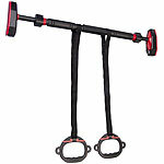 PEARL sports Klimmzugstange inkl. 2 Griffenfür Türrahmen, Lock-Funktion, bis 300 kg PEARL sports Klimmzugstangen für Türrahmen, mit Lock-Funktion, verstellbar