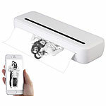 Callstel Mobiler Akku-Thermodrucker mit 300 dpi, für Windows, Mac, iOS, Android Callstel Mobiler Akku-Thermodrucker für Windows, Mac, iOS, Android