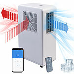 Sichler Haushaltsgeräte Mobile Klimaanlage ohne Abluftschlauch, 1.800 BTU/h, 500 W, WLAN, App Sichler Haushaltsgeräte Mobile Klimaanlage ohne Abluftschlauch, mit App-Steuerung