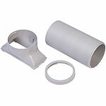 Sichler Haushaltsgeräte Adapter- und Abluftschlauch-Set für mobile Klimaanlage ACS-5.app Sichler Haushaltsgeräte 