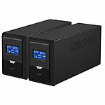 revolt 2er-Set Unterbrechungsfreie Stromversorgungen 800 VA, 480 W, 2x 230 V revolt USV Unterbrechungsfreie Stromversorgungen für PCs (230 V)