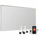 Sichler Haushaltsgeräte Smarte Infrarot-Heizung mit Standfuß-Set, 1000 W, bis 33 m², App Sichler Haushaltsgeräte Mobile WLAN-Infrarot-Heizung mit Standfuß-Set, für Amazon Alexa & Google Assistant