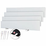 Sichler Haushaltsgeräte 3er-Set Infrarot-Schimmelentferner aus Glas für Wand & Bad, chemiefrei Sichler Haushaltsgeräte Infrarot-Schimmelentferner für Wand und Bad