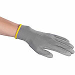 AGT 12 Paar Arbeitshandschuhe, PU-beschichtet, Größe M/8 AGT PU-beschichtete Arbeitshandschuhe 