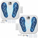 newgen medicals 2er-Set medizinische EMS- und TENS-Durchblutungsstimulatoren, Akku newgen medicals Medizinische EMS-/TENS-Stimulationsgeräte für Füße & Körper 