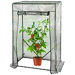 Royal Gardineer Tomaten-Folien-Gewächshaus, aufrollbare Tür, 100 x 150 x 50 cm, weiß Royal Gardineer Tomatengewächshäuser