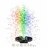 Royal Gardineer LED-Solar-Springbrunnen, 3 W, 7 Farben, Versandrückläufer Royal Gardineer Solar-Teich-Springbrunnen mit RGB-LEDs