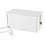 revolt 6-fach Steckdosenleiste mit Kabelbox, 1x USB-A 20W QC 1x USB-C 20W PD revolt Steckdosenleisten mit Kabelbox
