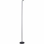 Lunartec Magnetischer Bodenständer für 3in1 Akku-Lampe, 150 cm, schwarz Lunartec