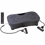 newgen medicals Vibrationsplatte mit 180 Stufen, LED-Display, Bluetooth & Lautsprecher newgen medicals Vibrationsplatten mit Bluetooth 
